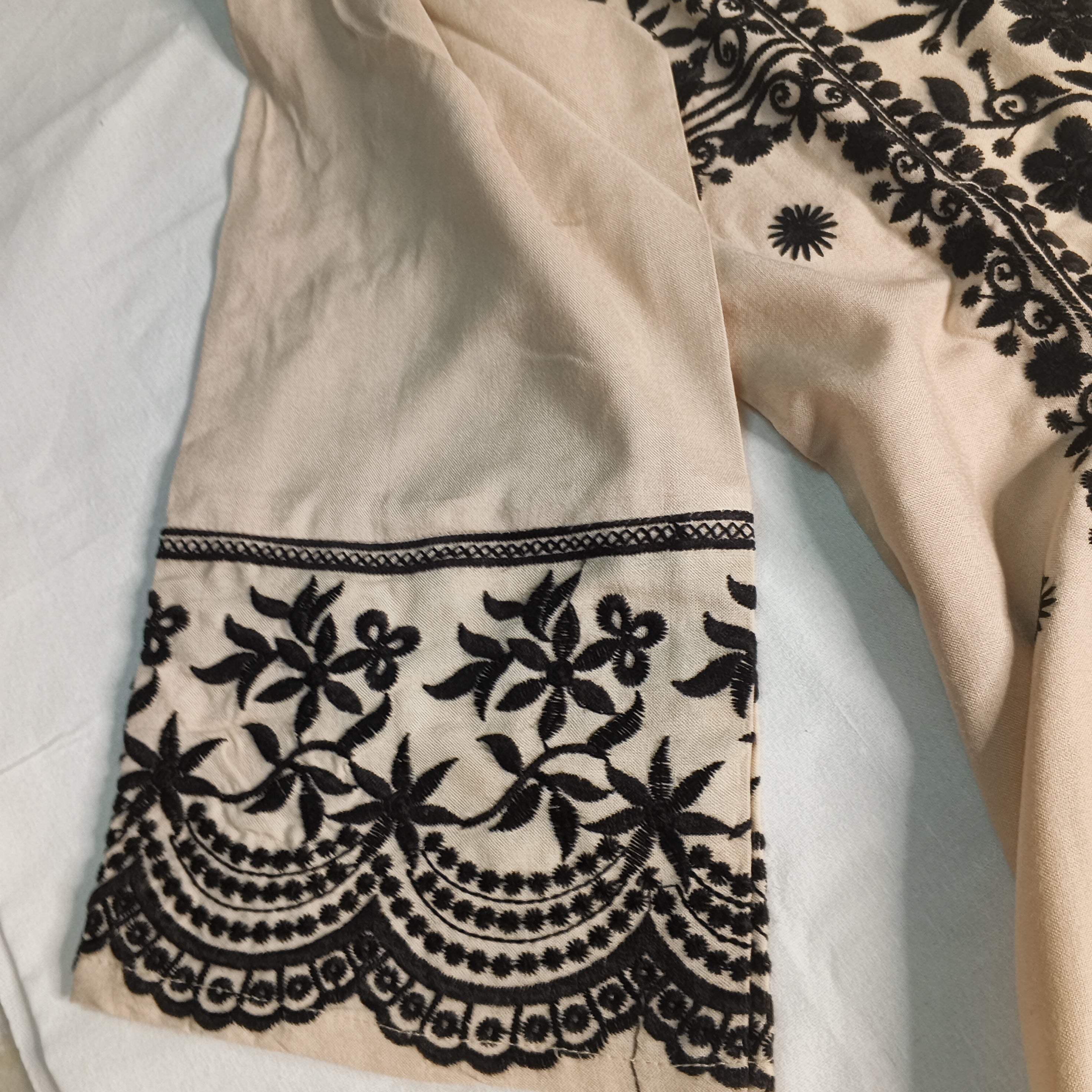 Paridhan Midnight Cotton 3-Piece Suit