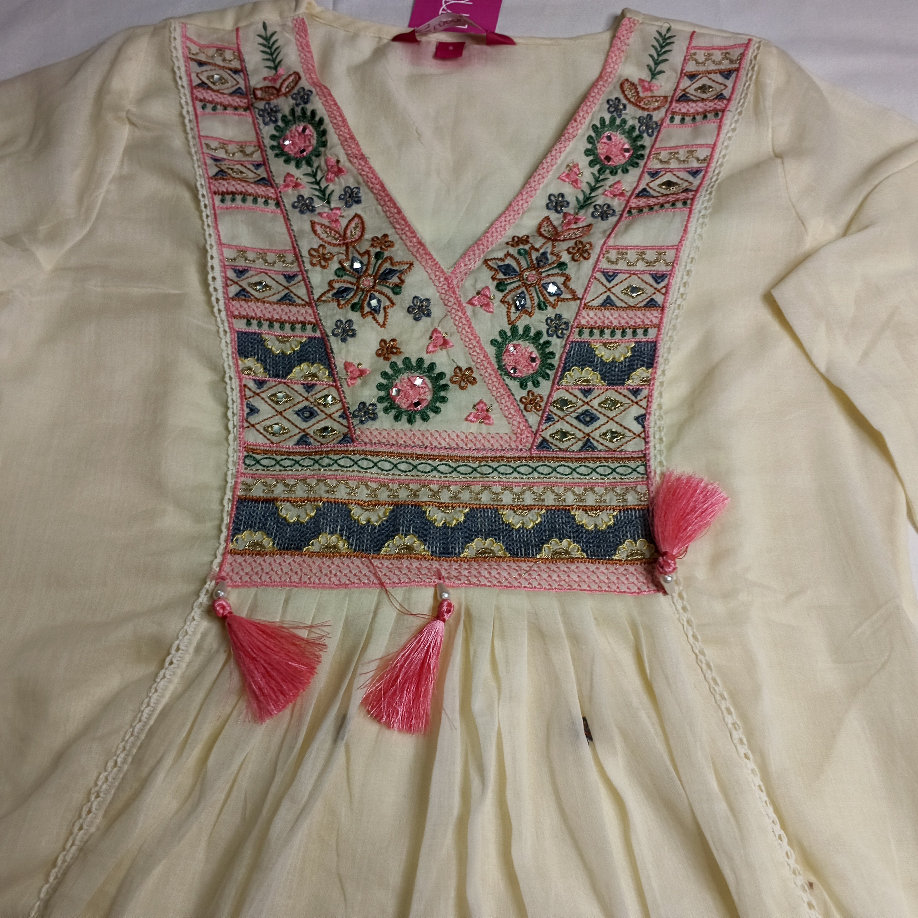 Paridhan Rangrez Mul-Mul Cotton 3-Piece Suit