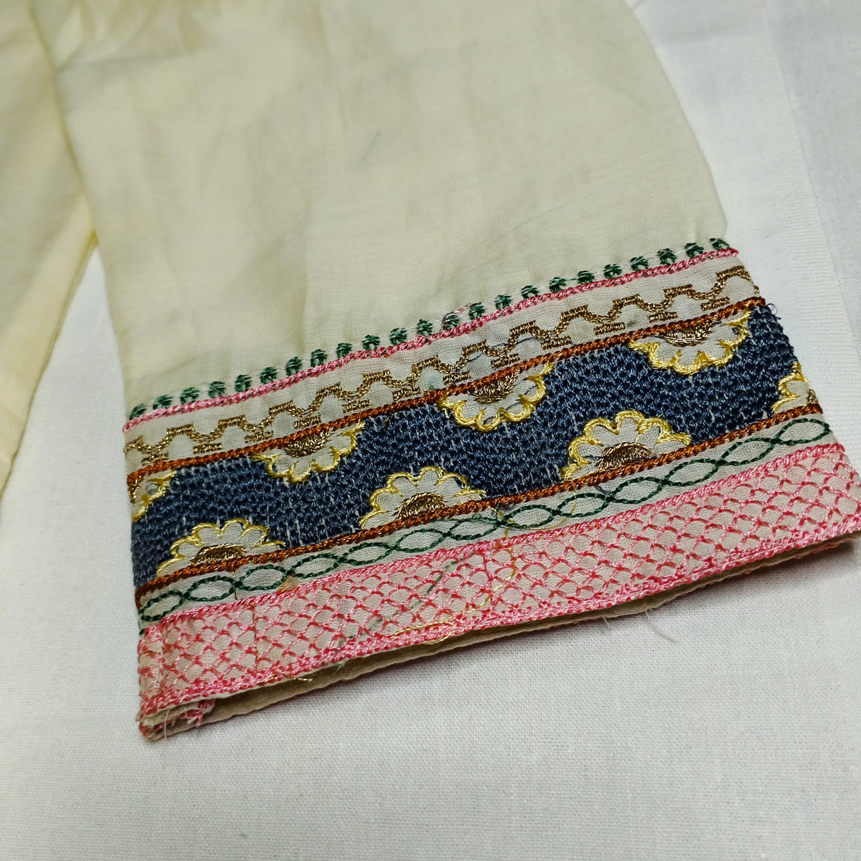 Paridhan Rangrez Mul-Mul Cotton 3-Piece Suit