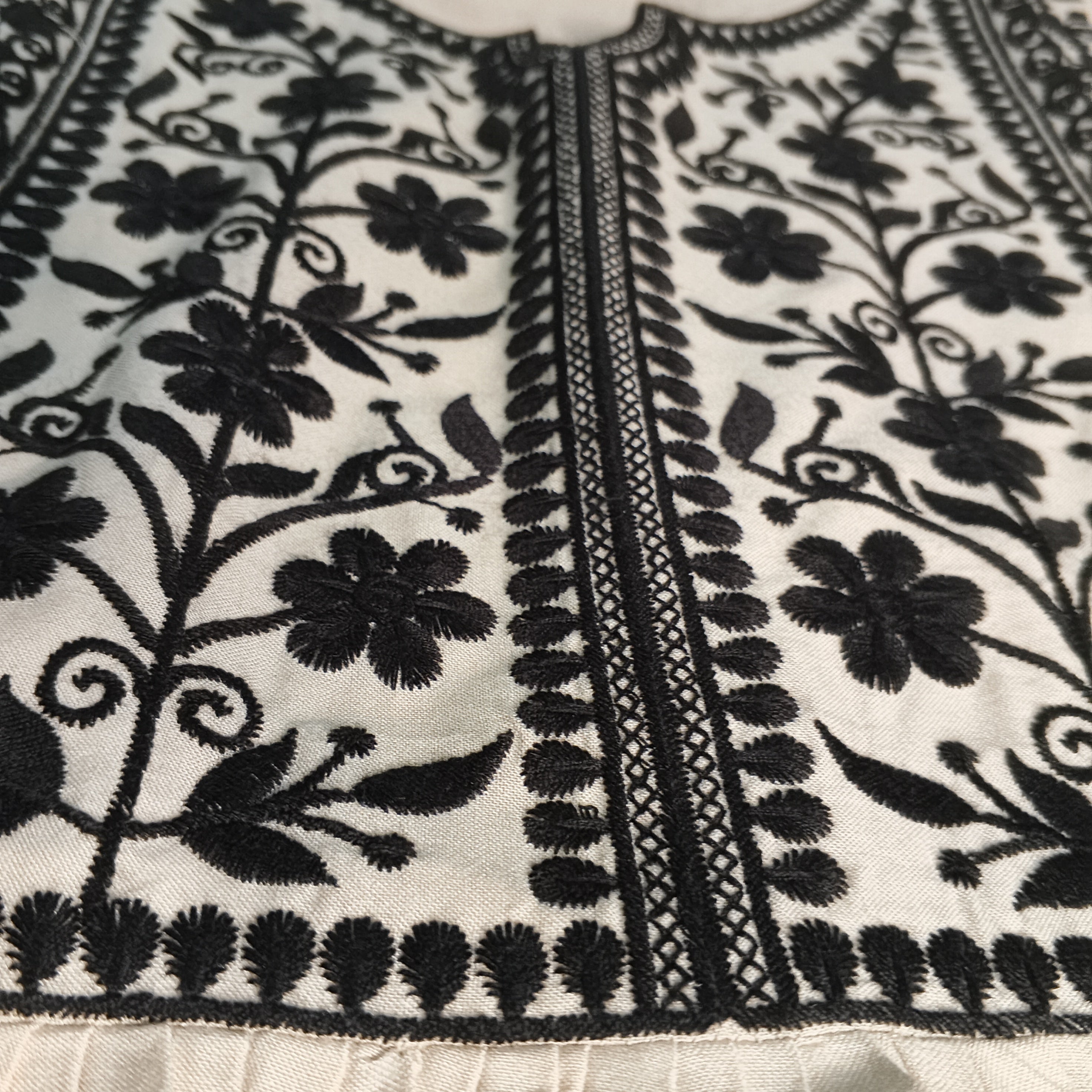 Paridhan Midnight Cotton 3-Piece Suit